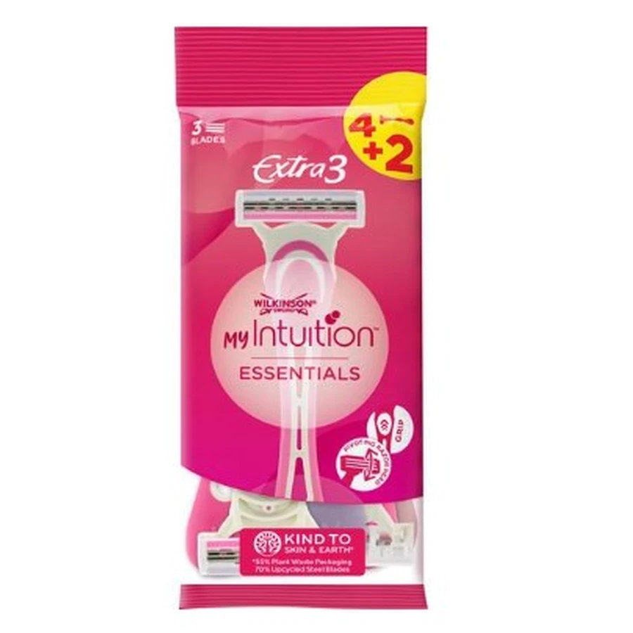 Wilkinson, My Intuition, Wegwerpscheermesjes, 4 + 2 stuks