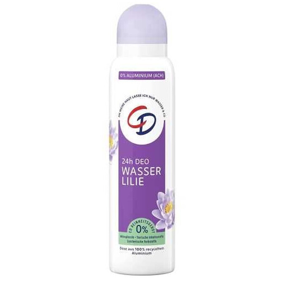 CD, Deodorant nufăr fără sare, aluminiu, 150 ml