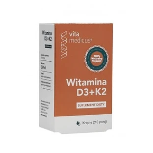 Vitamin D3+K2 vita medicus drops 294ml