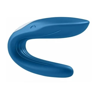 Satisfyer Dubbele walvisvibrator voor koppels Blauw