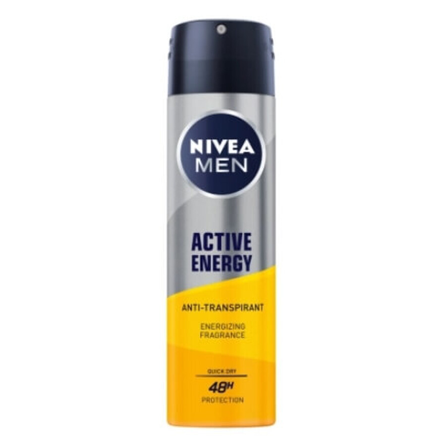 Nivea Men Active Energy Antitranspirant, 150 ml