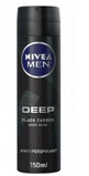 Nivea Men Deep Black Carbon Antitranspirant, 150 ml