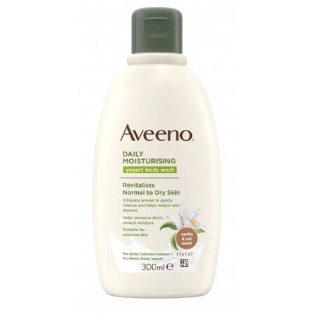 Aveeno Vanille & Hafer Körperreinigung, 300 ml