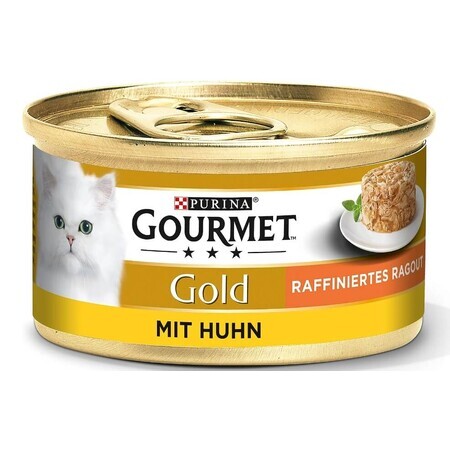 Purina, Gourmet, Katzennassfutter, Huhn, 85g