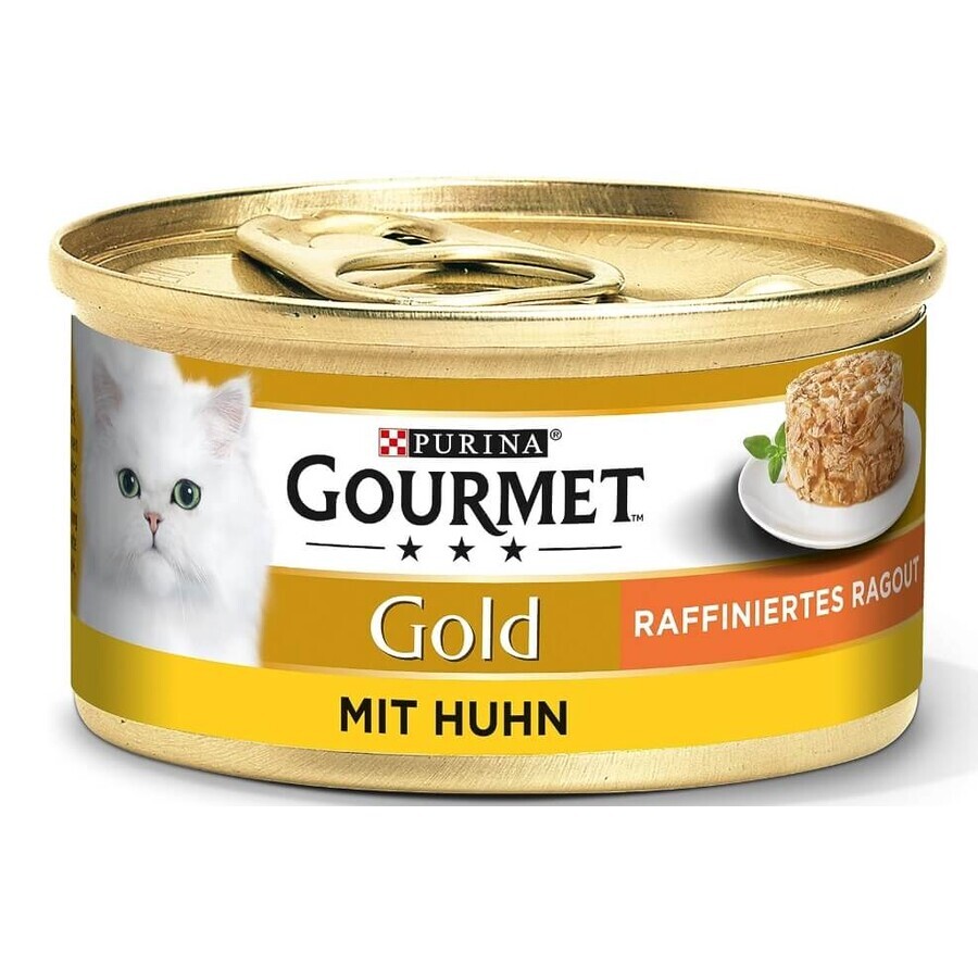 Purina, Gourmet, Katzennassfutter, Huhn, 85g