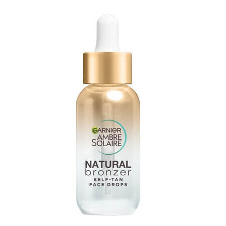 Garnier Ambre Solaire Natural Facial Self Tanning Drops, 30ml