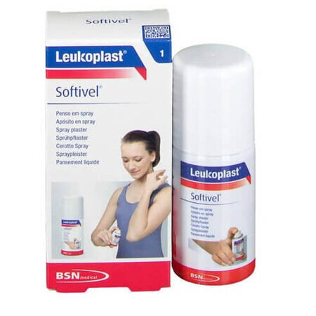 Leukoplast, Softivel Pflaster, Spray, 30 ml - Langfristige Anwendung!