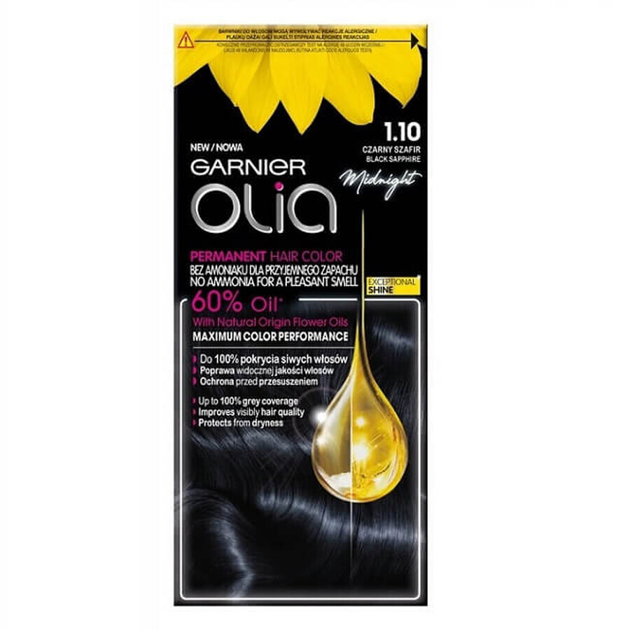 Garnier Olia Farbe 1.10 Schwarzer Saphir, 150g