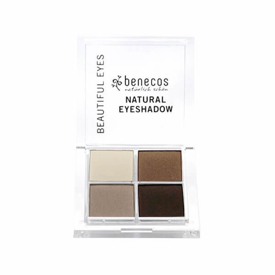 Benecos Natural Quattro Palette von 4 natürlichen Erröten Kaffee amp; Creme, 8g