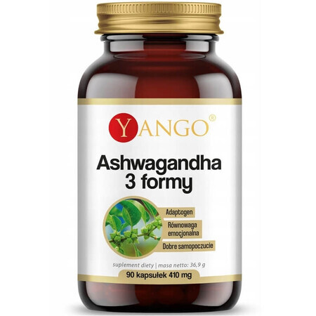 Yango Ashwagandha 3 Formen, 90 Kapseln