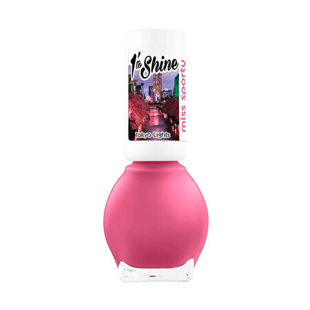 Miss Sporty 1 Minute to Shine Smalto per unghie 635 Tokyo Lights, 7ml