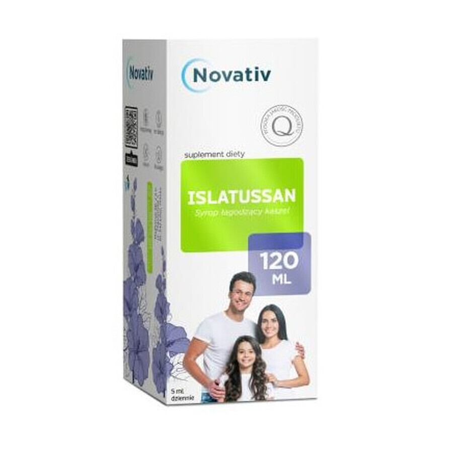 Novativ Islatussan Sirup, 120 ml