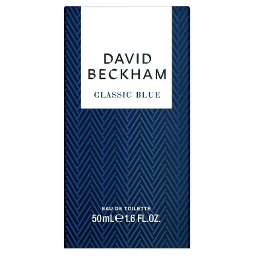 David Beckham, Klassiek blauw Eau de toilette, 50 ml