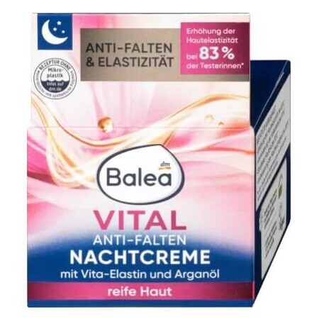 Balea, Vital, Anti-Falten-Nachtcreme, 50ml