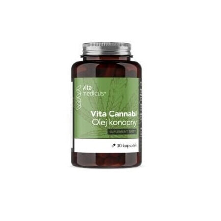 VitaMedicus Vita Cannabi Hanföl, 30 Kapseln