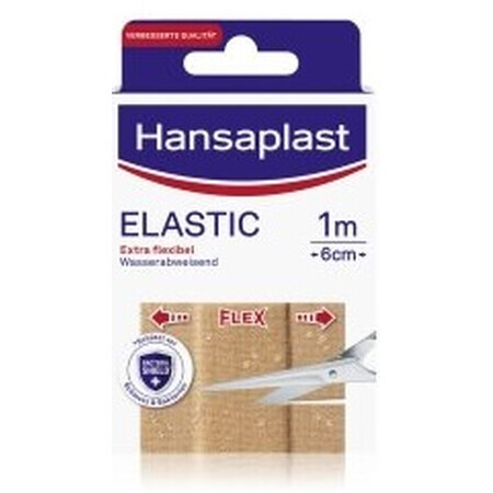 Hansaplast, Elastisch, Pflaster 1m x6cm, 10 Stück