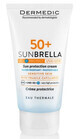 Dermedic Sunbrella Protective Schutzcreme SPF 50+ f&#252;r vaskul&#228;re Haut, 50 ml