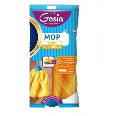 Gosia, Mop, gelbe Mikrofaser, 1 Stk.