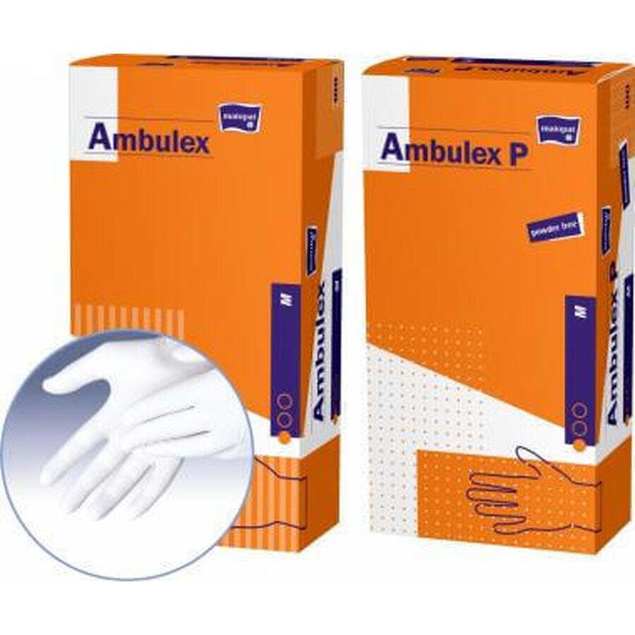 Ambulex latex gloves XL neopac 100 pieces