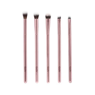 Glov Pink eye makeup brushes, 5 pieces