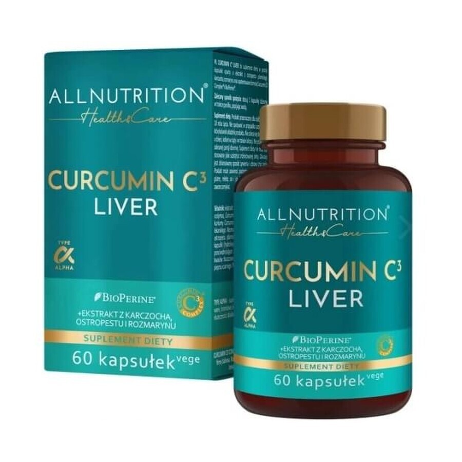 Allnutrition Health & Care Curcumin C3 Liver, 60 capsules