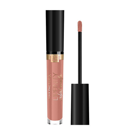 Max Factor Lipfinity Velvet Velvet Matte Liquid Lipstick 040 Luxe Nude, 3.5ml