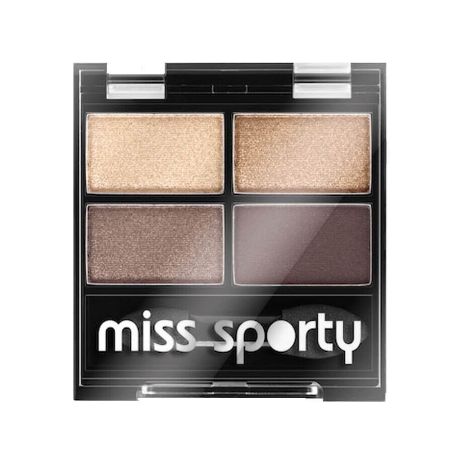 Miss Sporty Studio Colour Colour Quattro Lidschatten Quad Lidschatten 403 Smoky Brown Eyes, 5g