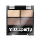 Miss Sporty Studio Colour Colour Quattro Lidschatten Quad Lidschatten 403 Smoky Brown Eyes, 5g