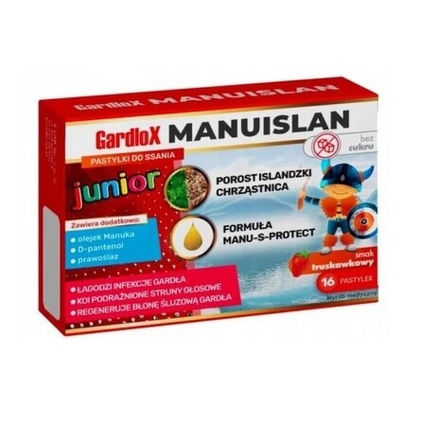 Gardlox Manuislan Junior, 16 Tabletten - Langfristig!