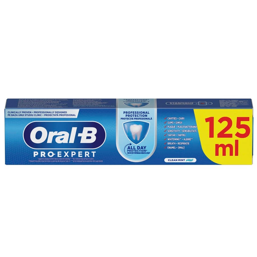 Pasta do zębów Pro Expert Profesjonalna Ochrona, 125 ml, Oral-B: ceny i cechy