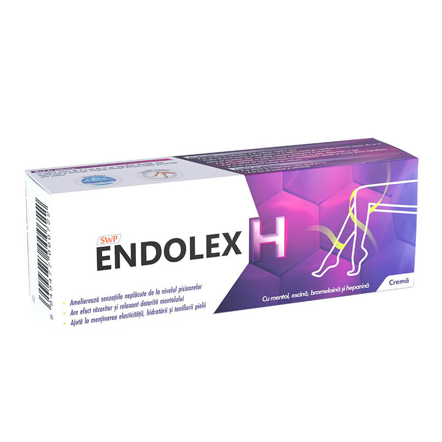 Cream for tired feet Endolex H, 200 ml, Sun Wave Pharma