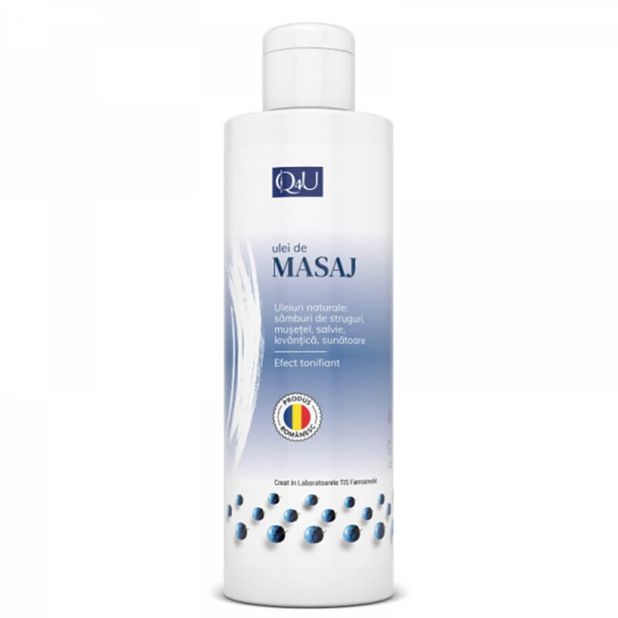 Massageöl Q4U, 250 ml, Tis Farmaceutic