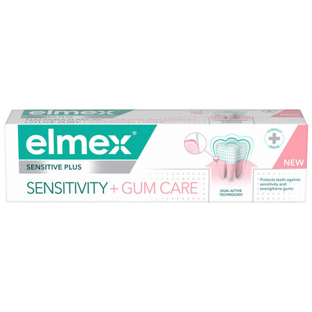 Zahnpasta Sensitive Plus Sensitivity+Gum, 75 ml, Elmex