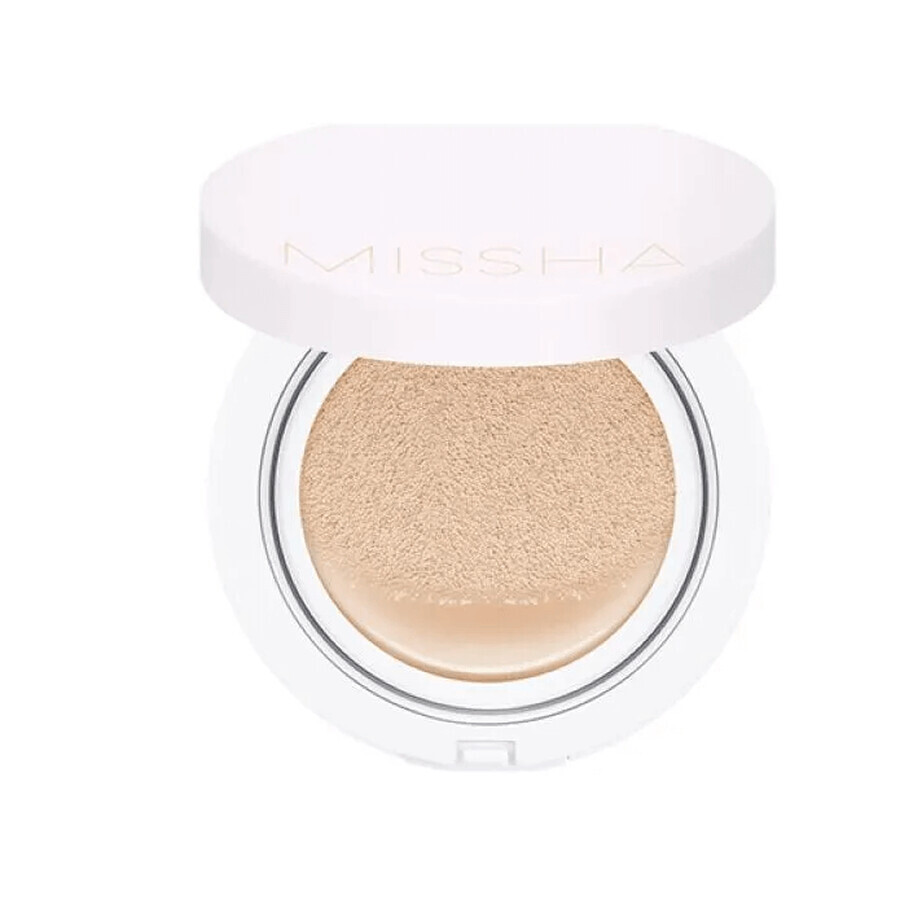 Fond de ten compact M Magic Cushion Moist Up, Nr 21, SPF 50+, 15 ml, Missha