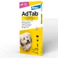 Antiparazitar oral pentru caini 2.5-5.5 kg AdTab Dog 112.5 mg, 1 tableta, Elanco