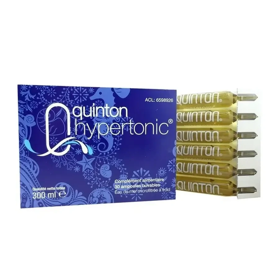 Apa de mare hipertonica Plasma Quinton, 30 fiole x 10 ml, Laboratories Quinton
