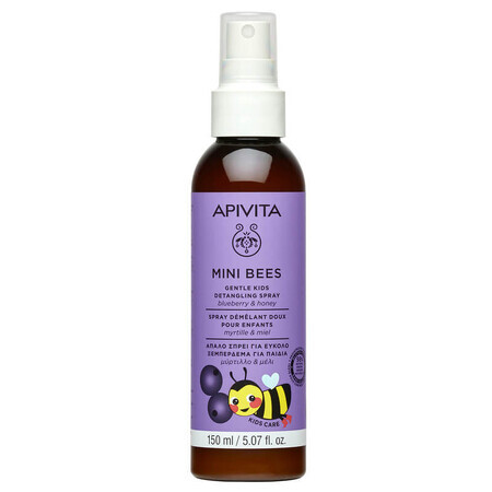 Haarentwirrungsspray ohne Spülung Mini Bees Gentle Kids, 150 ml, Apivita