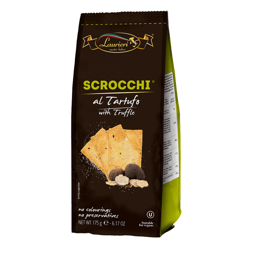 Scrocchi Truffle Crackers, 175 g, Laurieri