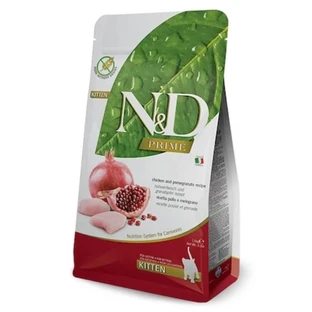 Dried food with chicken and pomegranate for cats N&D Kitten, 1.5 Kg, Farmina