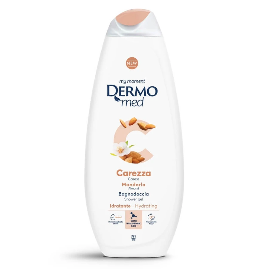 Carezza amandel douchegel, 750 ml, Dermomed