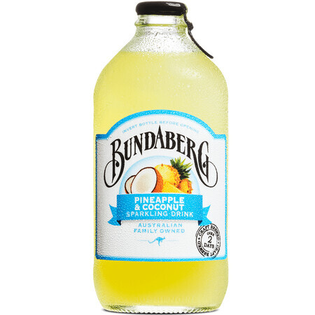 Koolzuurhoudende drank met ananas en kokos, 375 ml, Bundaberg