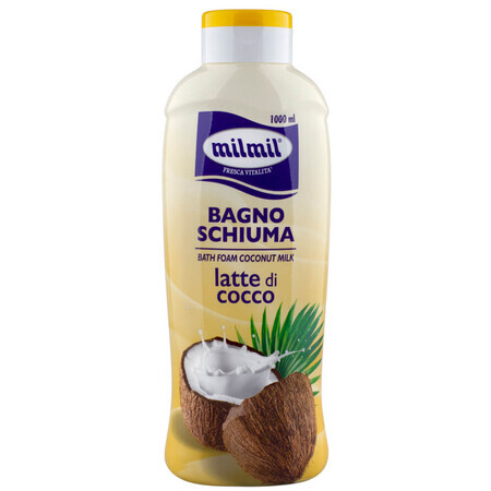 Bain moussant au lait de coco, 1000 ml, Milmil