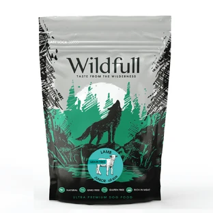 Dry lamb food for medium-large Junior Medium-Maxi Junior Medium-Maxi, 700 g, Wildfull