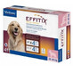 Antiparasitikum f&#252;r Hunde 20-40 Kg Effitix L, 4 Pipetten, Virbac