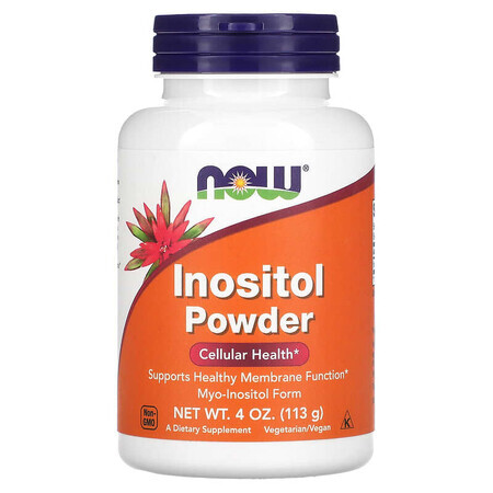 Voedingssupplement Inozitol poeder, 113 g, Now Foods