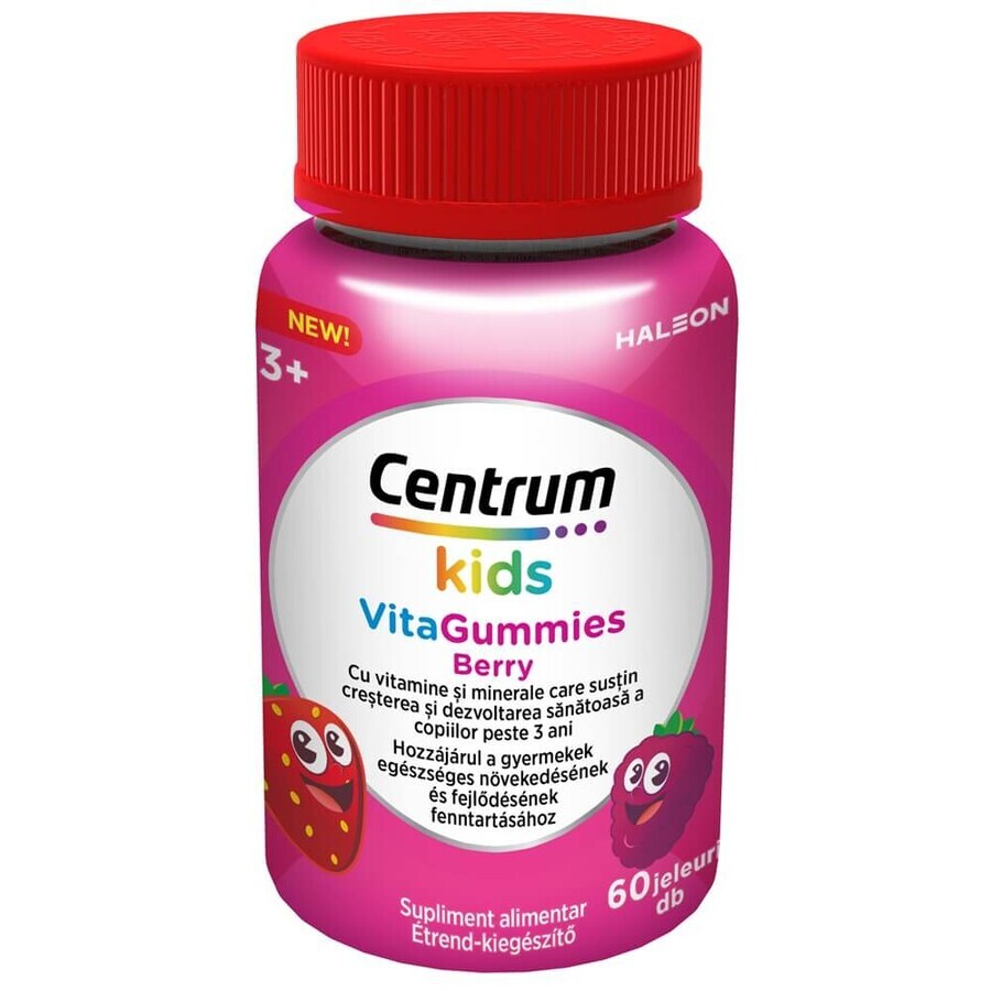 Centrum Kids VitaGummies Beere, 60 Gummibärchen, Haleon