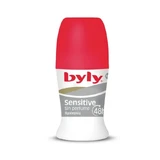 Deo roll-on with silk proteins, 48h protection Sensitive, 50 ml, Byly
