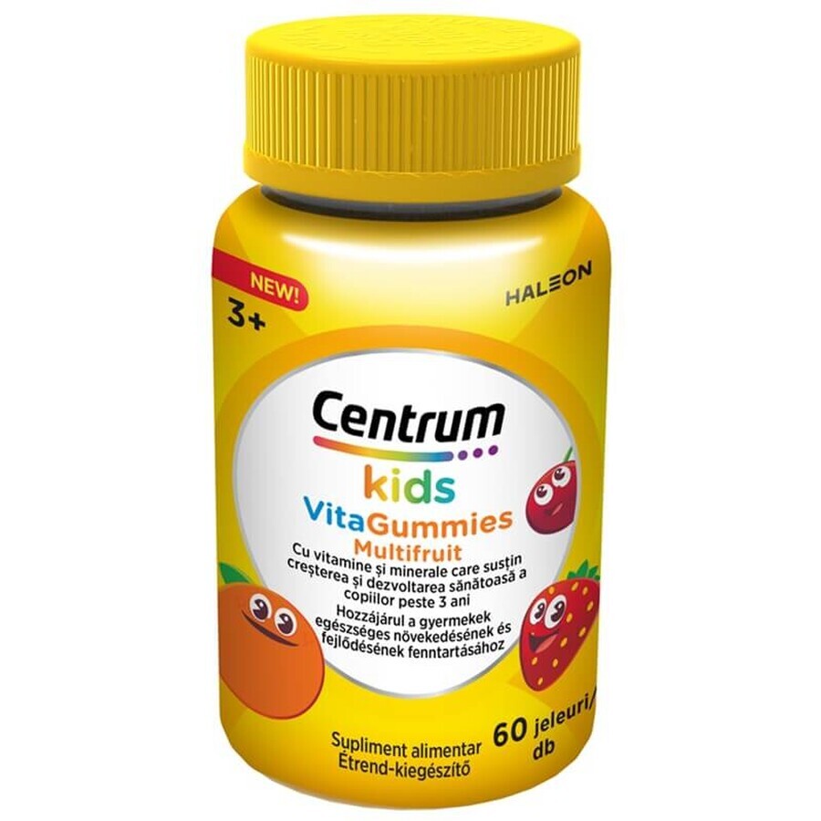 Centrum Kids VitaGummies Multifruct, 60 Fruchtgummis, Haleon