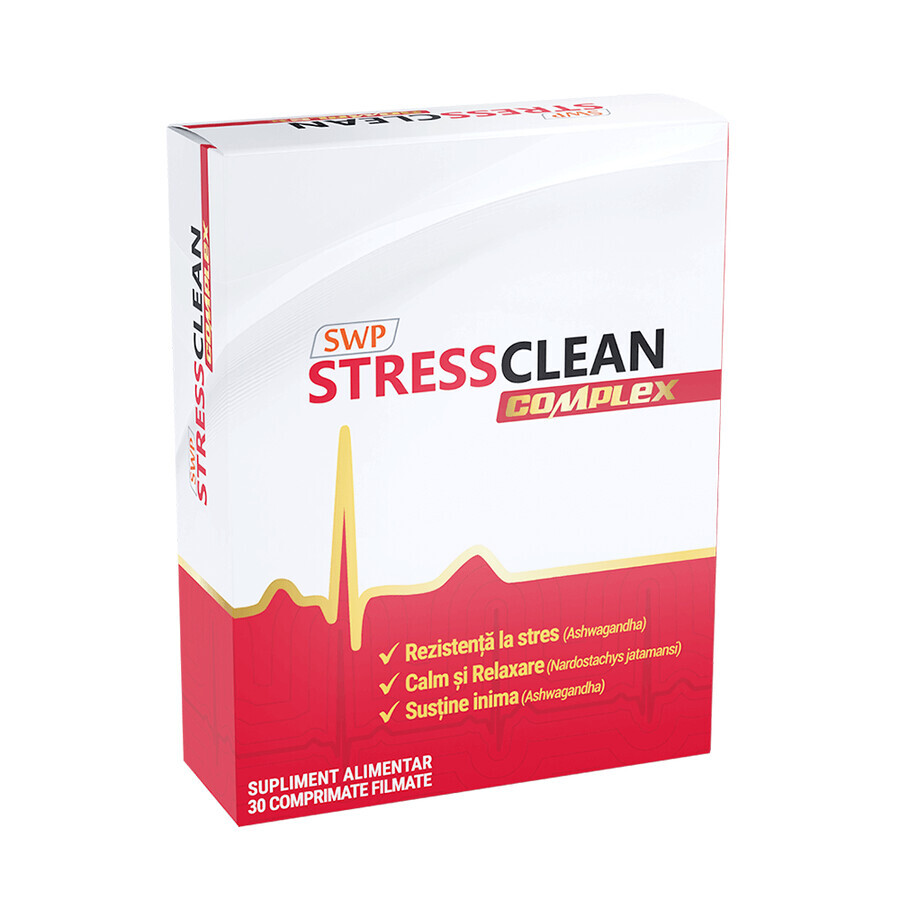 Stressclean Complex, 30 Tabletten, Sun Wave Pharma