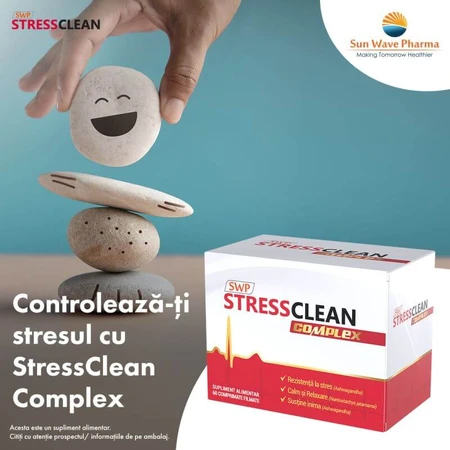 Stressclean Complex, 30 tablets, Sun Wave Pharma